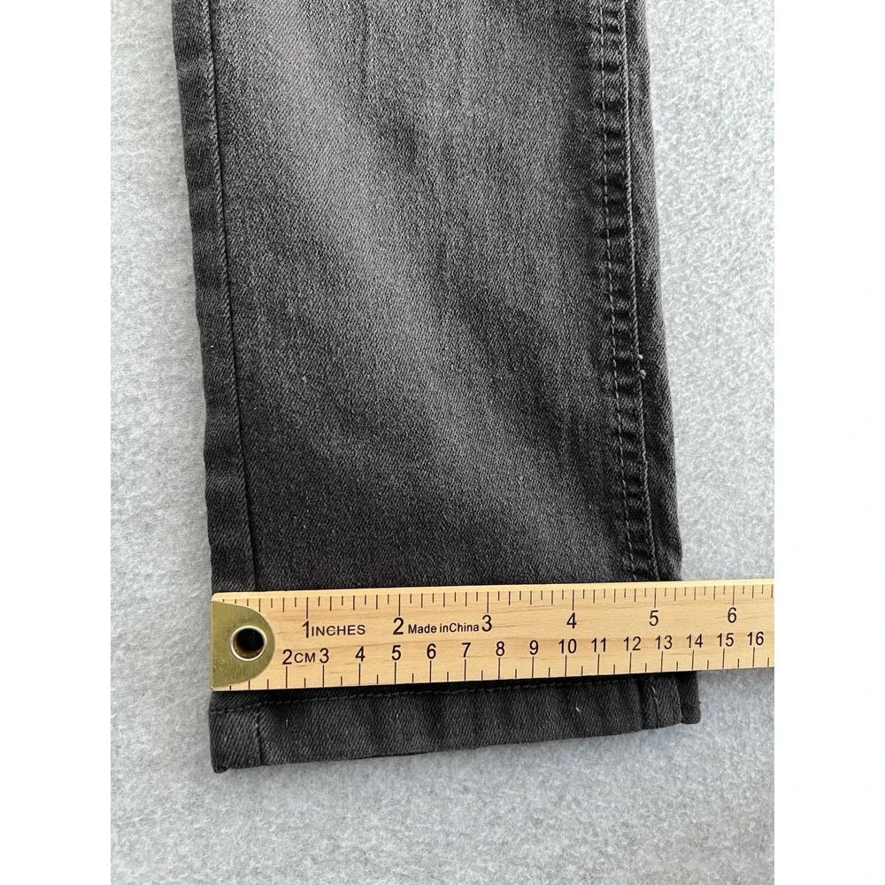 Huntington BC Jeans Mens 28x30 Skinny‎ Fit Stretch Denim Storm Black Surf Team
